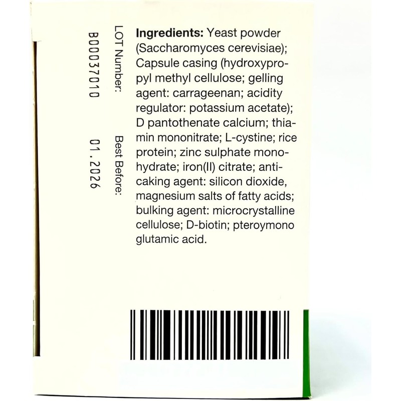 Pantogar 2 pack for Hair and Nails (120 Capsules -