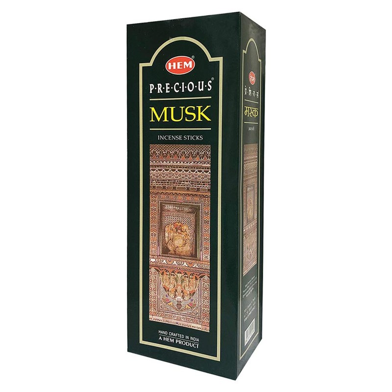Precious Musk Incense Sticks and Incense Stick Holder Bundle Insence