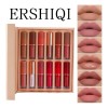 Set De 12 Labiales Mate De Larga Duración Pintalabio Regalo