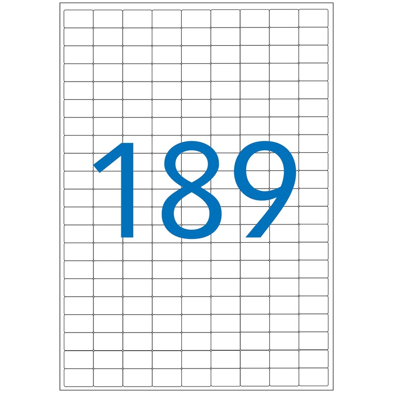 agipa 3270241140149 Universal Labels 9 x 13 MM White 3270241140088