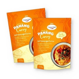 Siam Chili Thai Panang Curry All-in-One Meal Kit Set 2.29 Oz. / 65 g. (2-Pack)