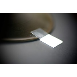 45 Single (6 7/8") Vinyl-Record Frame Featuring Dark Blue Mat Design and Solid Wood Black Matte Finish Frame