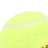 3Pcs Training Tennis Balls 2.6in Chemical Fiber Silicone Accurate Portable