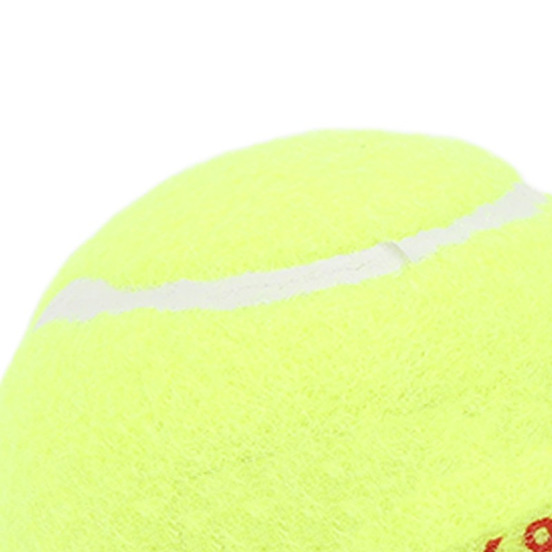 3Pcs Training Tennis Balls 2.6in Chemical Fiber Silicone Accurate Portable