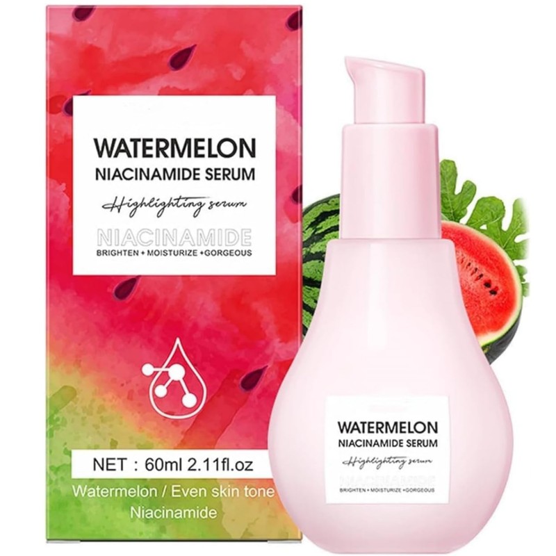 Bluemega Watermelon Glow Dew Drops Suero de Niacinamida Facial Hidratante