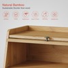 Goozii Large Bread Box for Kitchen Countertop, Double Layer Breadbox