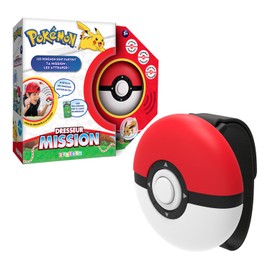 Pokémon Bandai Trainer Mission - Electronic Game in the Shape of a Poké Ball - Interactive Game without Screen, Voice Recognition About the World of French Speakers - ZZ21117