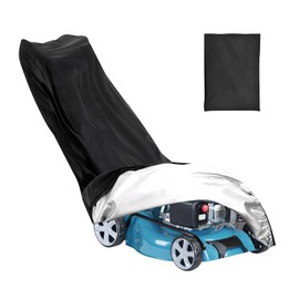 DTYGUIXE Lawn Mower Cover, Lawn Mower Protective Cover, 210D Oxford Fabric Lawn Mower Dust Protection, Lawn Mower Cover, Lawn Tractor Cover with Storage Bag for Lawn Mower Models