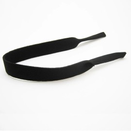 WearOverGlasses.com 100 PACK - FLOATING BLACK NEOPRENE EYE GLASS STRAPS