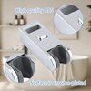 Shower Head Holders, Adjustable Replacement Hand Shower Rail Head Slider