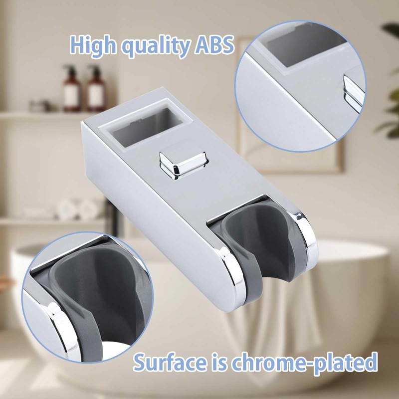Shower Head Holders, Adjustable Replacement Hand Shower Rail Head Slider