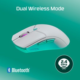 HyperX Pulsefire Haste 2 Core Wireless – Gaming Mouse for PC, Long Battery Life, Lightweight, Custom Core Sensor, Dual Wireless Connectivity, Black (Renewed)