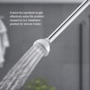 Shower Extension Tube, 8inch Round 201 Stainless Steel Bathroom Accessory
