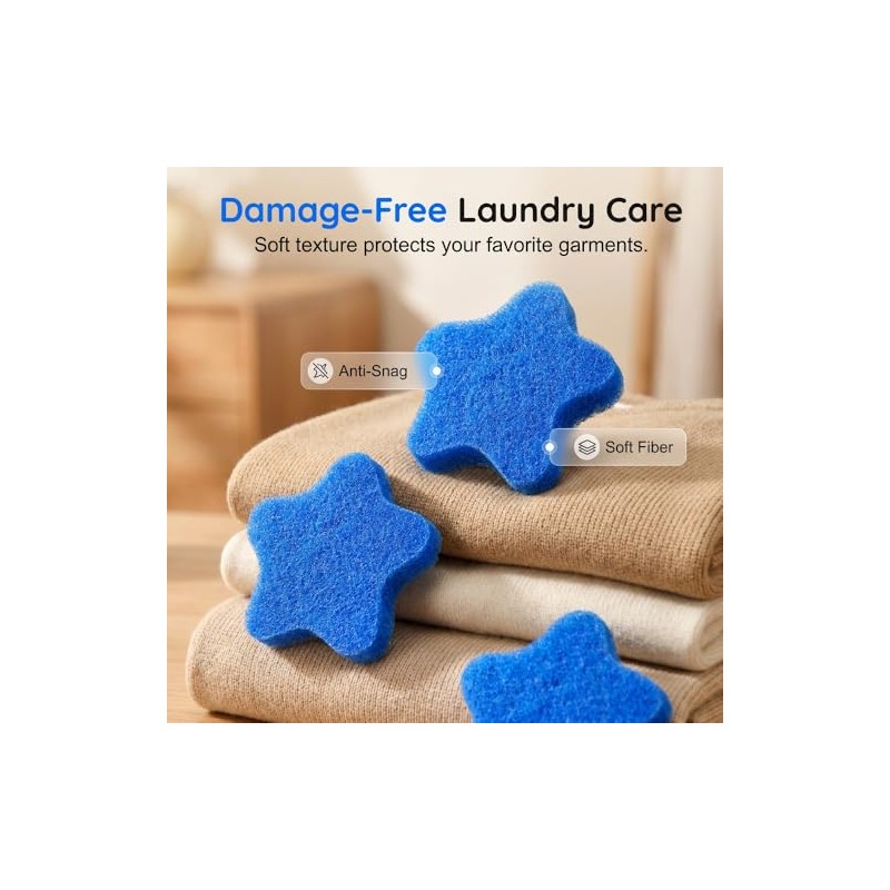 Reusable Pet Hair Remover for Laundry - 6 Pack