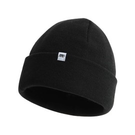 Pawinpaw Men's Knit Hat, Winter, Cold Protection, Beanie, Hat, Wool Blend, Large, Stylish, Cold Protection, Windproof, Thermal, Breathable, Stretchy, Soft, Solid, Women's, Skiing, Snowboarding, Climbing, Commuting to Work, School, Cycling, Mountain Climb