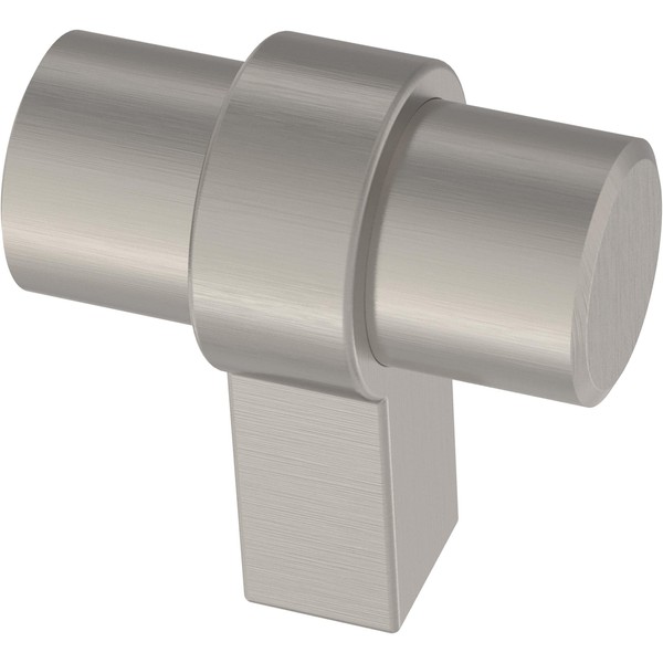 Franklin Brass Simple Wrapped Bar Cabinet Knob, Stainless Steel, 1-1/4