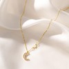 HANLI Gold Pendant Necklaces for Women Trendy - Dainty 14K