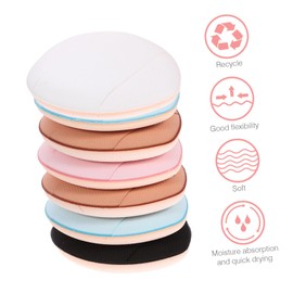 Beavorty Sets Finger for Makeup under Eye Powder Puff Small for Concealer Foundation Boxes