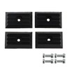 Apriciter 4 x Rear Suspension Buffer Leaf Spring Pad Replacement
