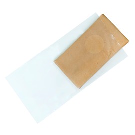 InfinitePack Door Hanger Bags for Door Knob Flyers Promotion Coupon - 6x12 Clear Plastic Poly Hanging Bags Protect Rain, Dirt, Newspaper - Hanger for 100 Literature Drop