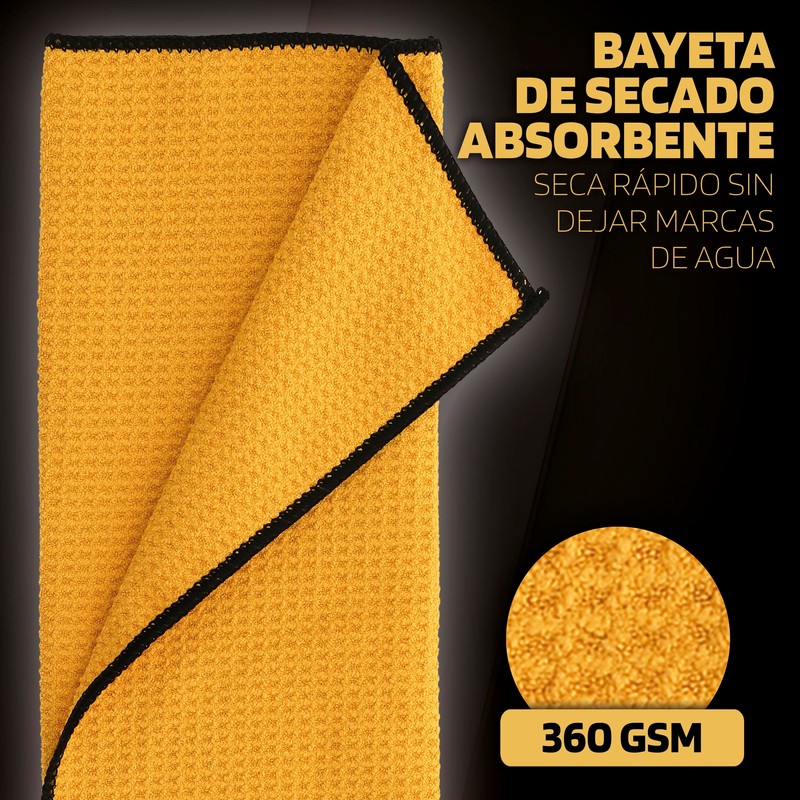 SUMEX 3 Pack Detailing Billionaire Cleaning Cloths, 1 Microfibre Cloth,