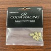 CODA RACING 4Pcs Brass Extended 7mm Hex Wheel Hubs 8mm