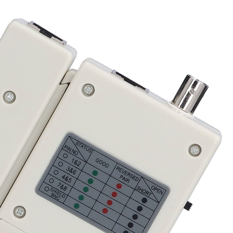 248 Cable Tester Automatic Scanning RJ45 RJ12 RJ11 Network Wires