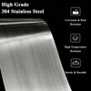Splatter Guard for Stove 2 Pack 2-Sided Foldable Stainless Steel