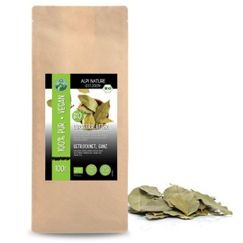 Organic Bay Leaves Whole (100 g), Bay Leaves Organic Dried, Bay Leaves from Controlled Organic Cultivation, Bay Leaves 100% Natural, No Additives