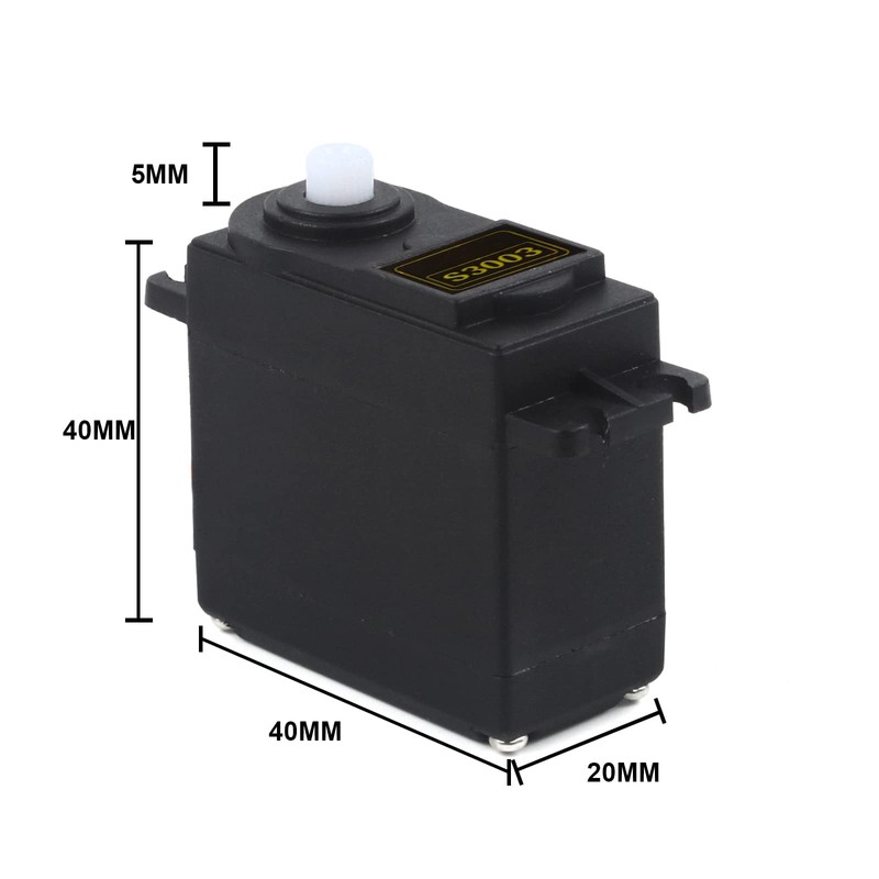RGBZONE 4PCS S3003 Servo Motor Standard RC Servo High Speed