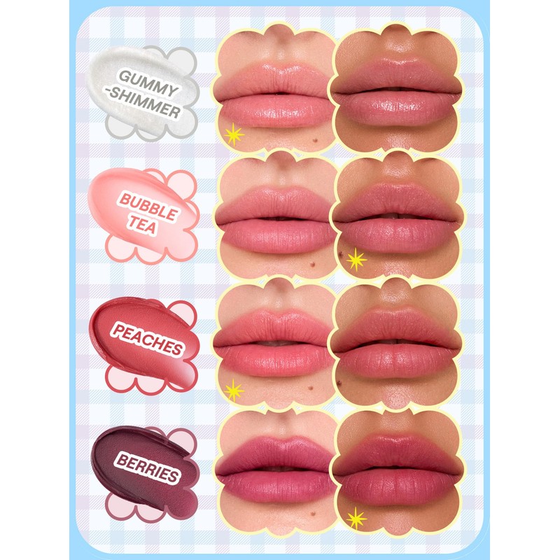 SHEGLAM Bubble Kiss Lip Balm Semi-Matte Nourishing & Hydrating Moisturizing