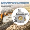 Zreneyfex MS180 Carburetor Replacement for Stihl MS170 017 018 Chainsaw