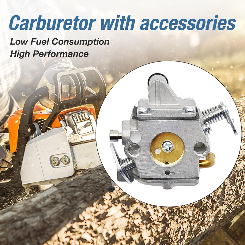 Zreneyfex MS180 Carburetor Replacement for Stihl MS170 017 018 Chainsaw