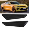 2 Pcs Hood Vent Cover Black Air Intake Dashboard Decorative