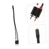 CHILDWEET RCA Audio Splitter Cable Y Adapter with Gold Plated
