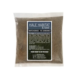 Hale Habitat & Seed RC Sundance Switchgrass Native Grass Seed, Deer & Wildlife Cover, 2 lbs Pure Live Seed