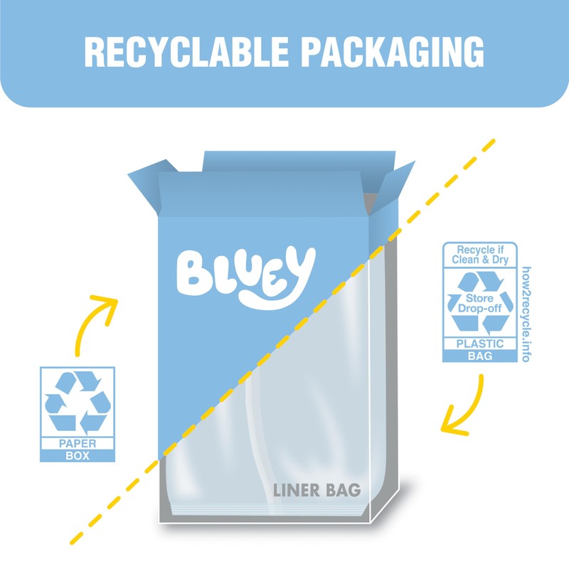 Bluey Cereal, Crispy Corn Cereal Puffs, Made with Whole Grain,