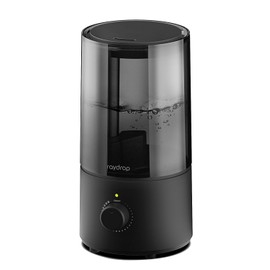 Humidifiers for Bedroom, raydrop Cool Mist Humidifiers for Babies, 1.0L Quiet Ultrasonic Humidifier, Space-Saving, Filterless, Auto Shut Off - (0.26 Gallon, US 110V)
