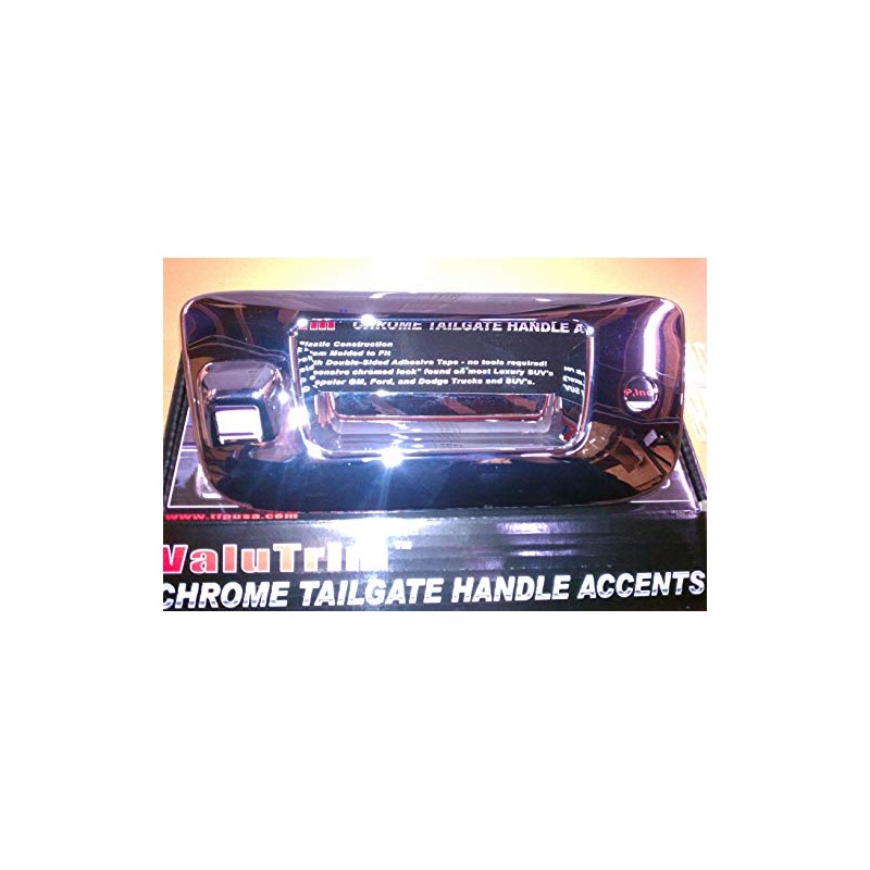 TFP 622CAVT Tailgate Handle - Chrome - Compatible with Chevy/GMC