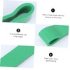 Kisangel 2pcs Latex Resistance Band Set 61x2.9x0.45cm Strength Training Bands