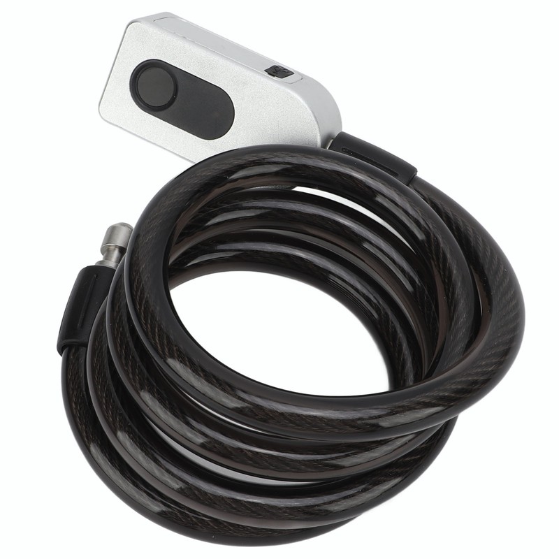 Smart Bluetooth Fingerprint Cable Lock Anti Theft Keyless Electronic for