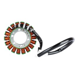 PODAFU Motorcycle Electric Stator Coil 21003-0041 21003-0042 Compatible with Kawasaki ER-6N Ninja 650 R Versys 650 2006-2014