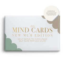 LSW London Mind Cards - New Mum Edition - 45 Mindfulness Cards for Women, Ideal for Early Motherhood Support and Self Care - Great New Mum Gifts