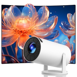 Mini Projector with WiFi and Bluetooth, Smart Portable Projector HD 1080P Support Auto Vertical Keystone, Remote, 270 Degree Rotation, Home Video Proyector Android 11