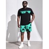 Floerns - Conjunto de 2 piezas bohemio con estampado de