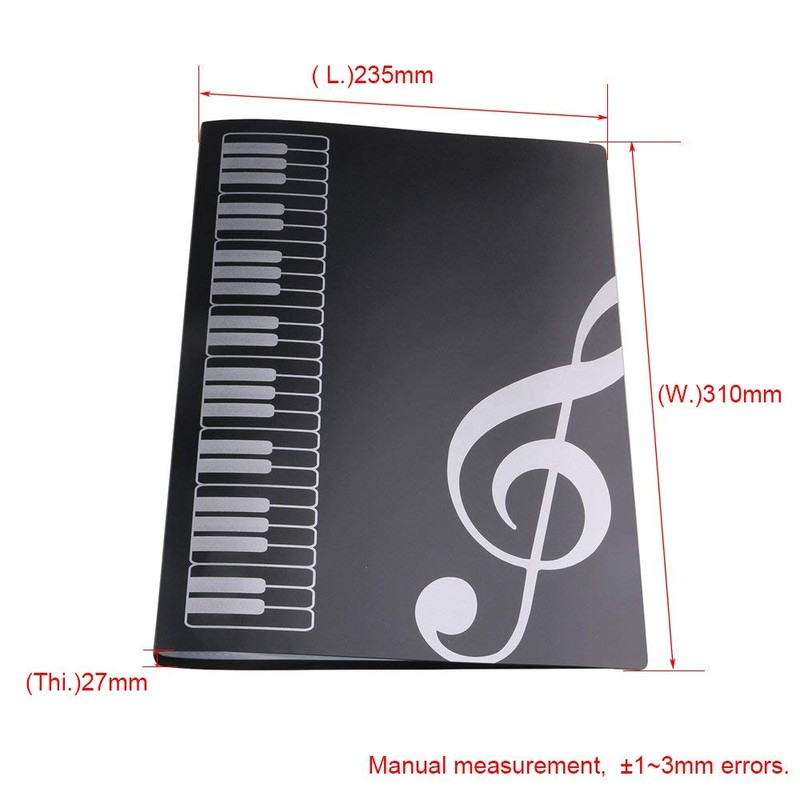 Music Folder A4 Size Music Folder Paper Documents Music Theme