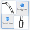 ULTECHNOVO 2Pcs Decorative Chain Extension for Pendant Lighting Fixture with