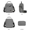 Men's Messenger Bag - Crossbody Shoulder Bags Travel Bag Man