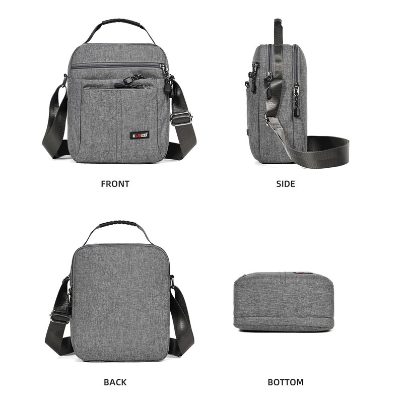 Men's Messenger Bag - Crossbody Shoulder Bags Travel Bag Man