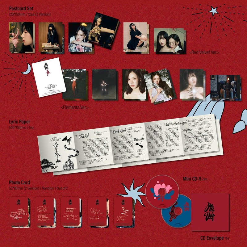 Red Velvet What A Chill Kill 3er álbum bolsa Ver